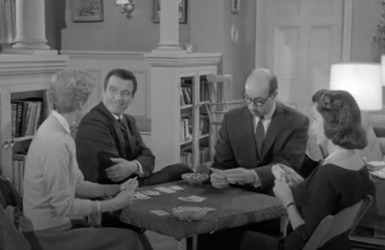 Classic TV table setup