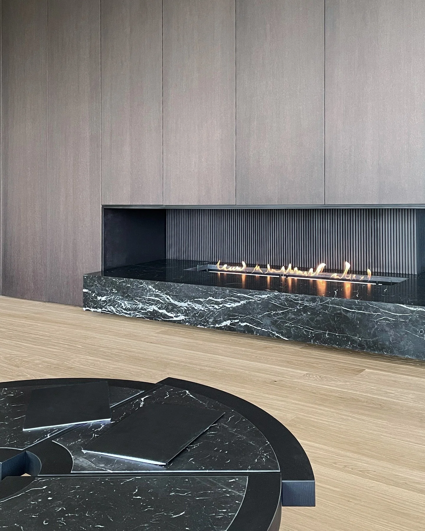 Project SL - Fireplace installation
