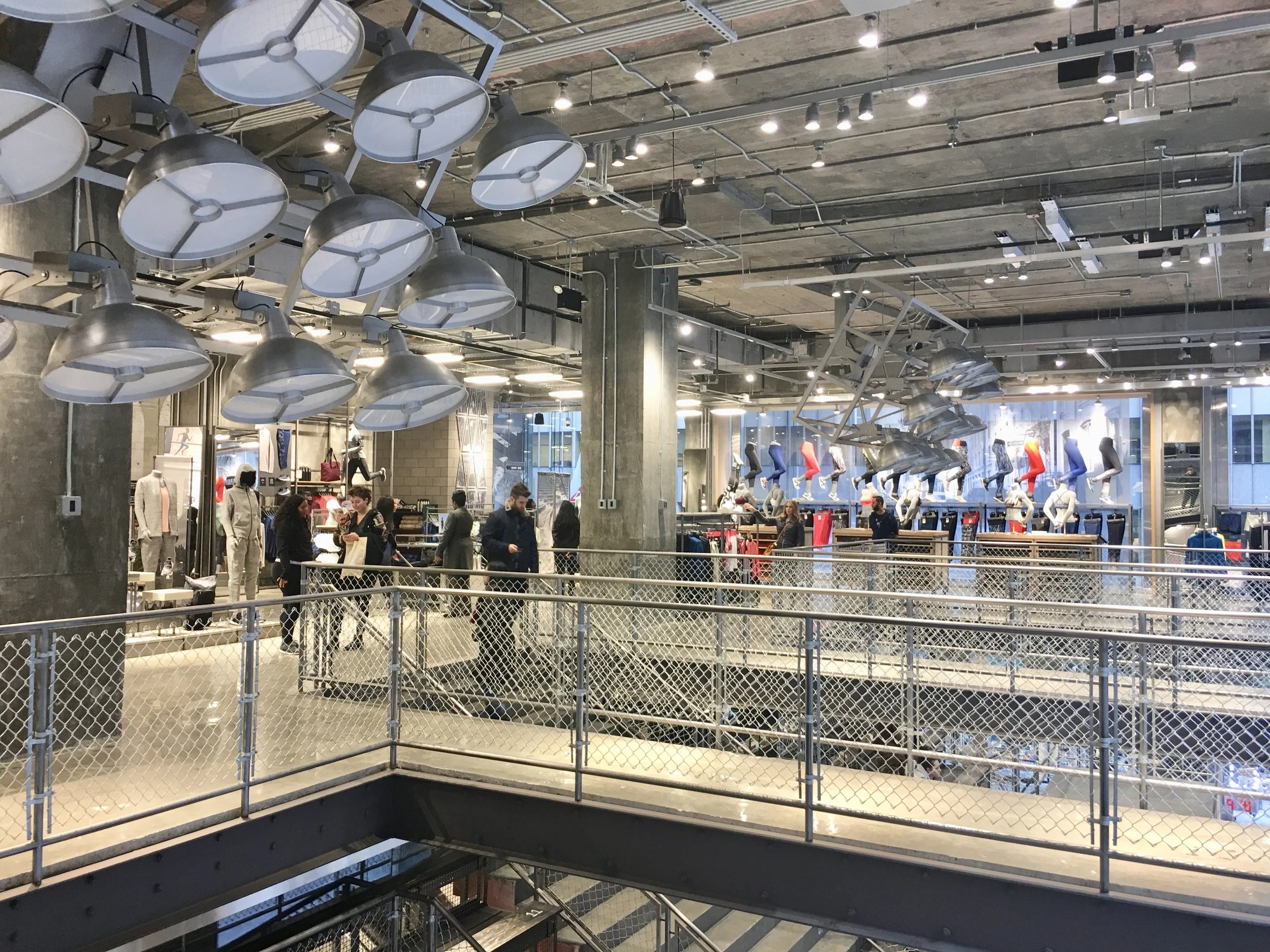 My trip to Adidas.  The store Nike would have built in the past.