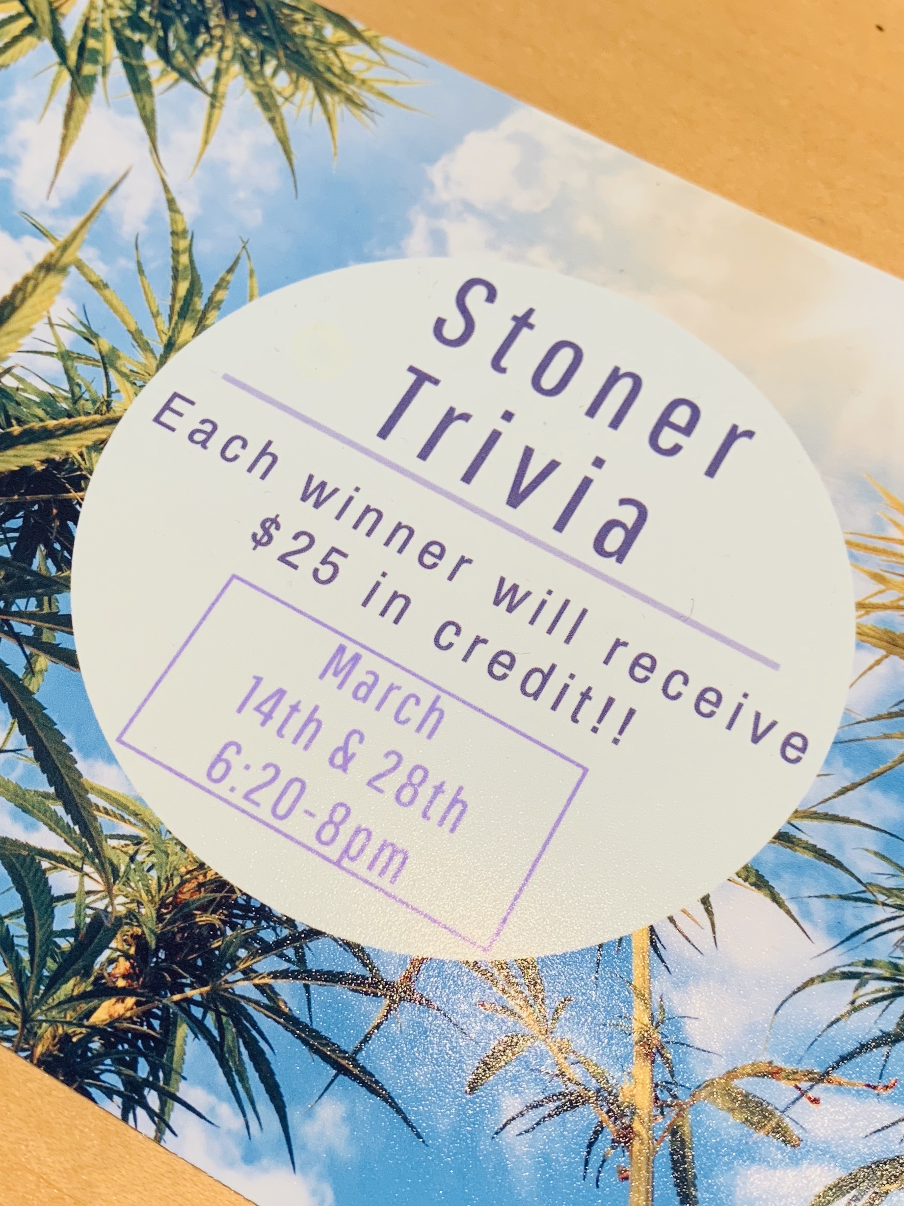 Stoner Trivia