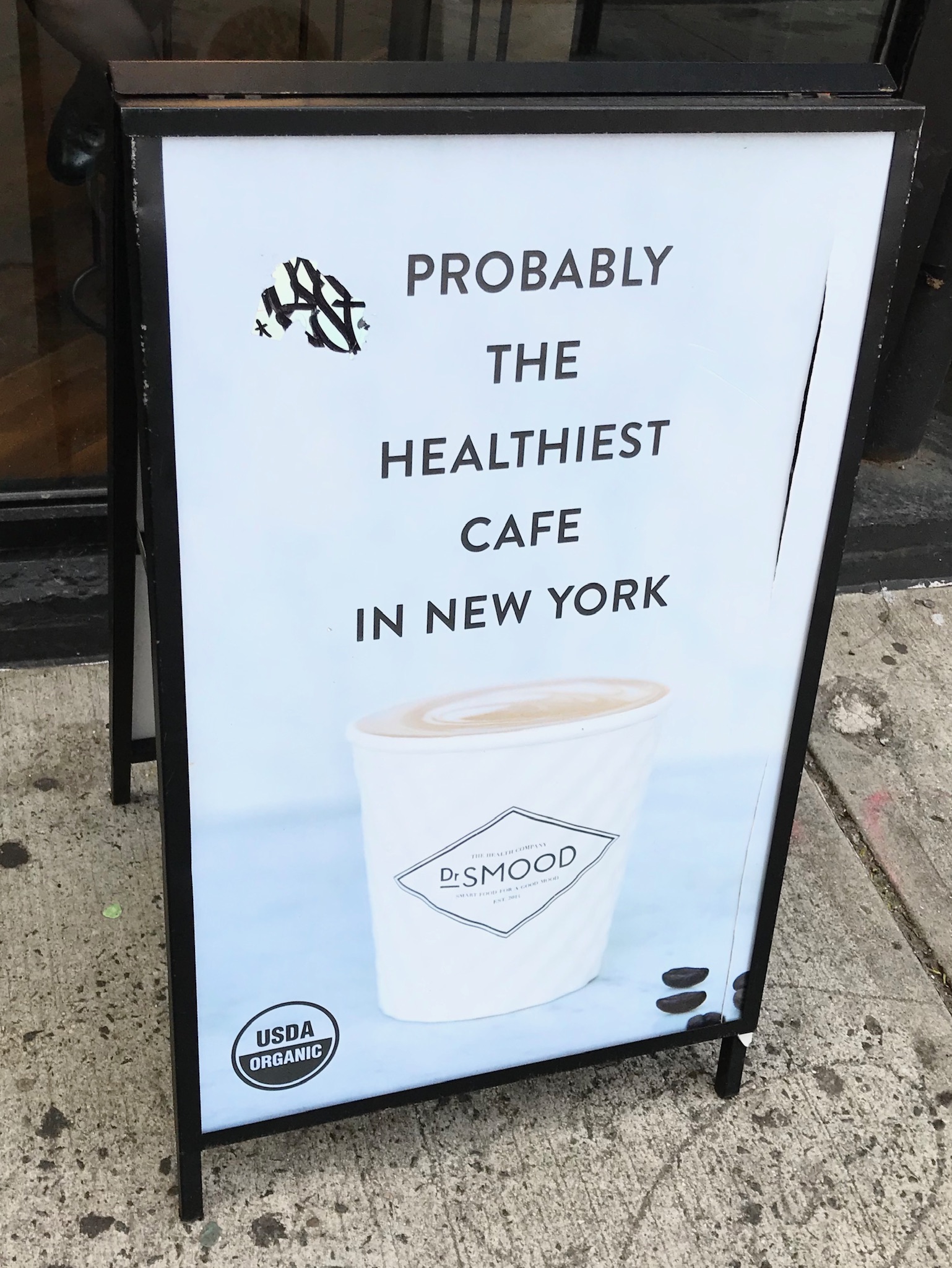 Dr Smood Sandwich Board