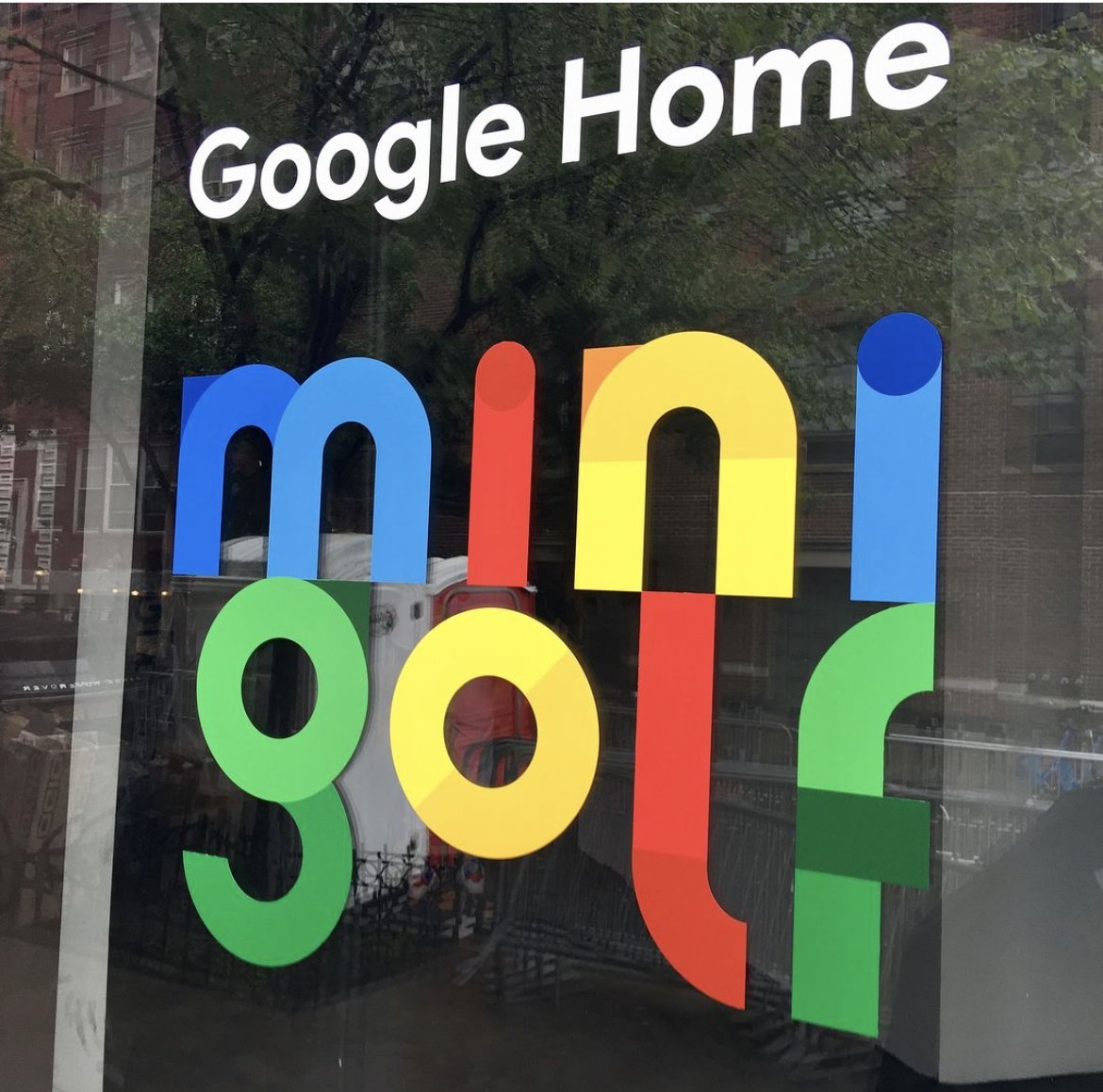 Google's 2018 Home Mini Golf Pop-Up