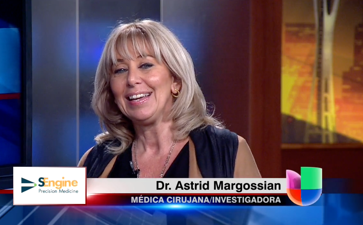 SEngine Chief Medical Officer Dr. Astrid Margossian Univision Interview