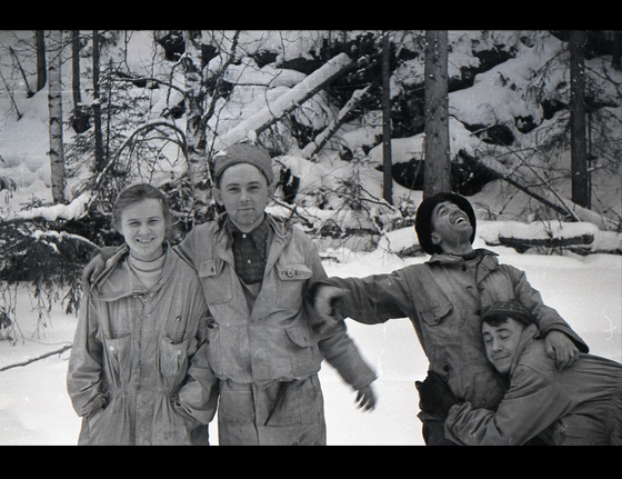 Left to right: Lyudmila “Lyuda” Dubinina, Yuri Krivonischenko, Nicolai “Nick” Thibeaux-Brignolle, Rustem “Rustik” Slobodin