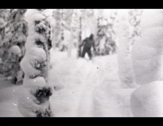 A final image found on a roll of film from the hikers which either shows one of their group dressing humorously portraying a type of Yeti creature, or shows as some believe, an actual Yeti