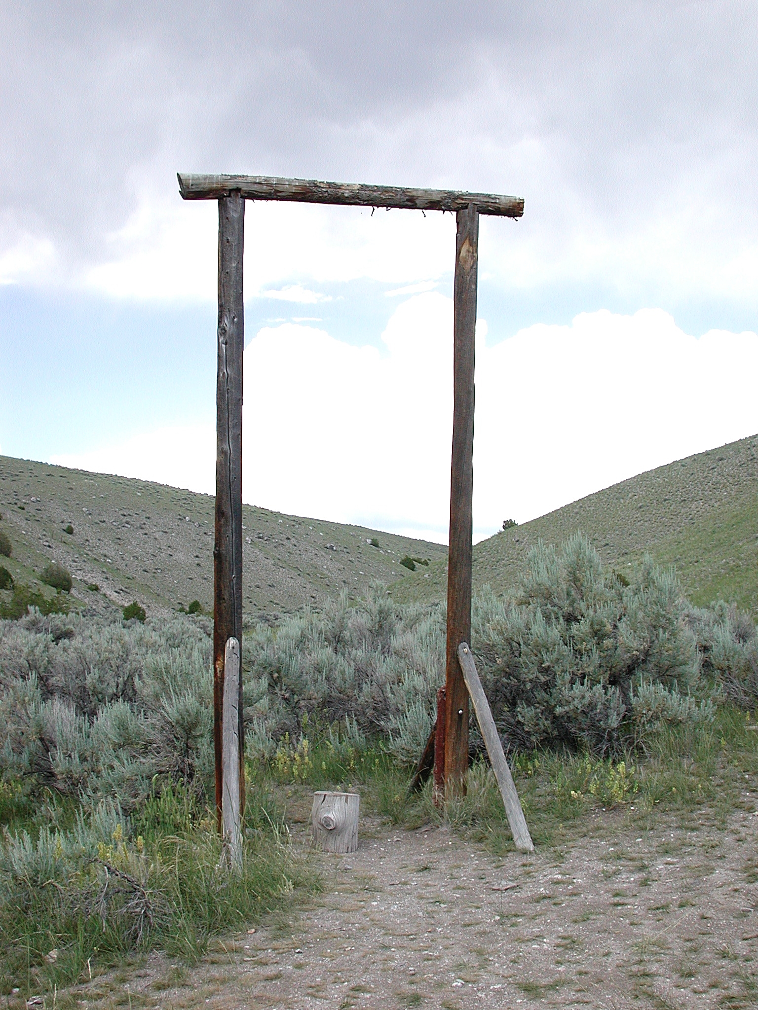 Henry Plummer's gallows