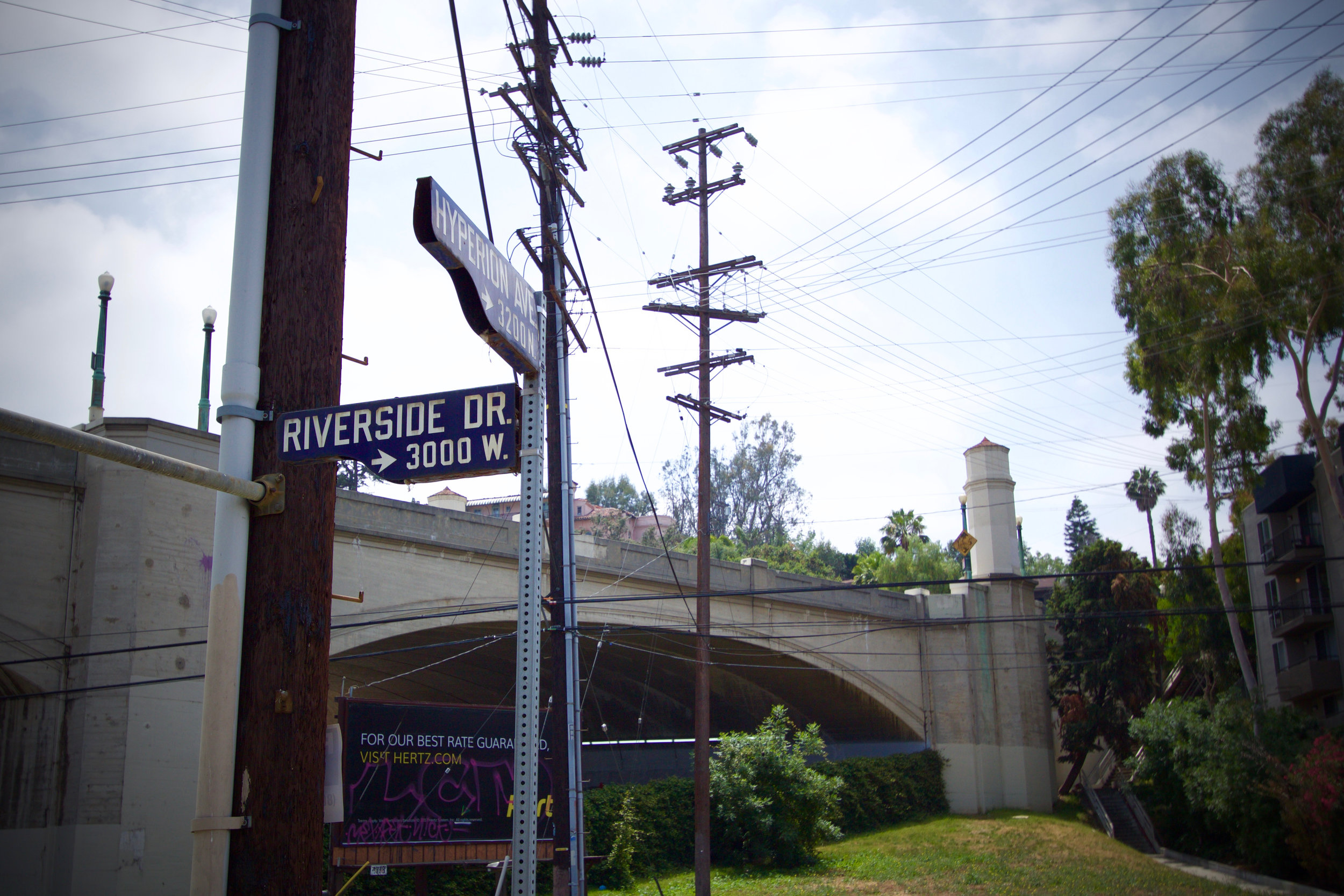  This location is perhaps very close to where the old Los Feliz Drive-in Theater once stood. 