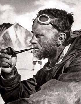  This is what an adventurer looks like.  Eric Shipton . 