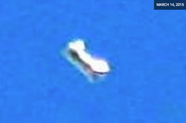 Possible "AAV" or "Anomalous Aerial Vehicle" (UFO?) – Image from FighterSweep.com article, There I Was: The X-Files Edition by PACO CHIERICI 
