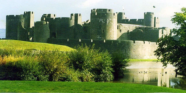 The Green Lady of Caerphilly Castle