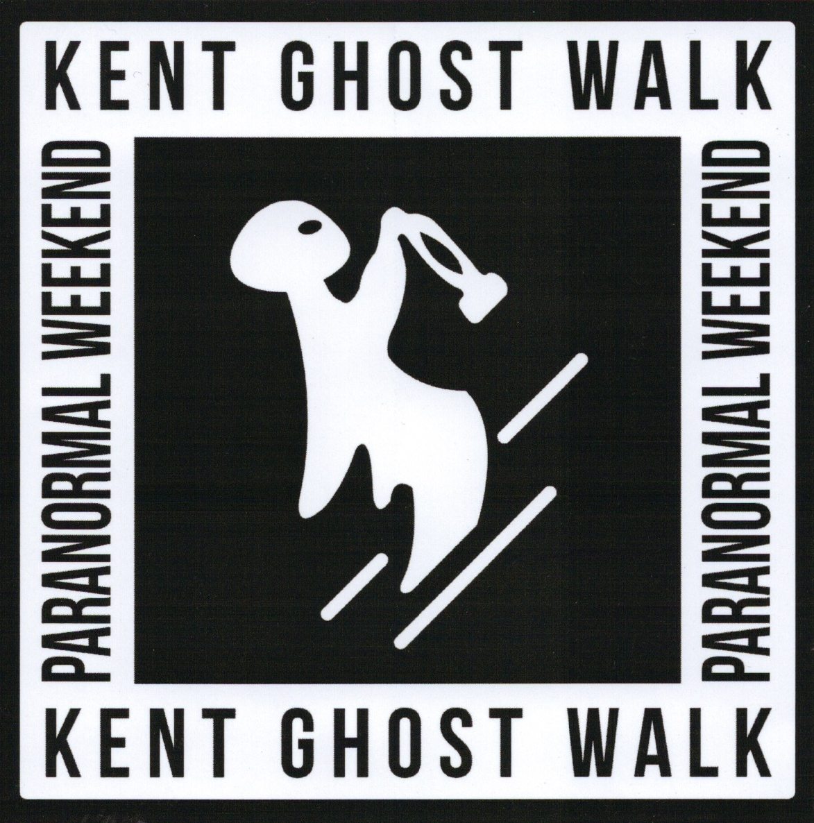 Kent Paranormal Weekend Logo Sticker.jpeg