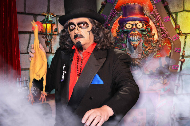  The Chicago area’s beloved Horror Host “Svengoolie,” ready to throw his Rubber Chicken 