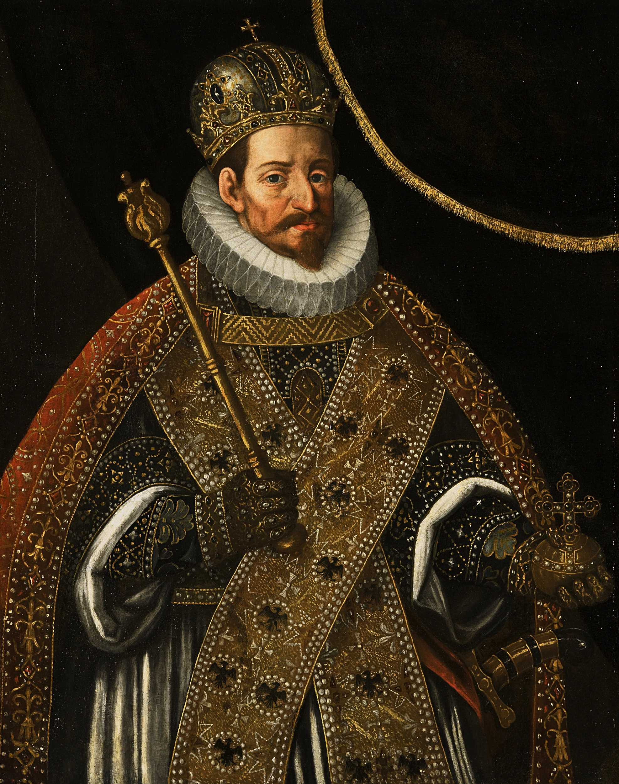   Matthias of Austria , (24 Feb 1557 – 20 Mar 1619) was  Holy Roman Emperor  from 1612, King of  Hungary  and  Croatia  from 1608 (as  Matthias II ) and King of  Bohemia  from 1611. He was a Catholic member of the  House of Habsburg .  He urged  Györ