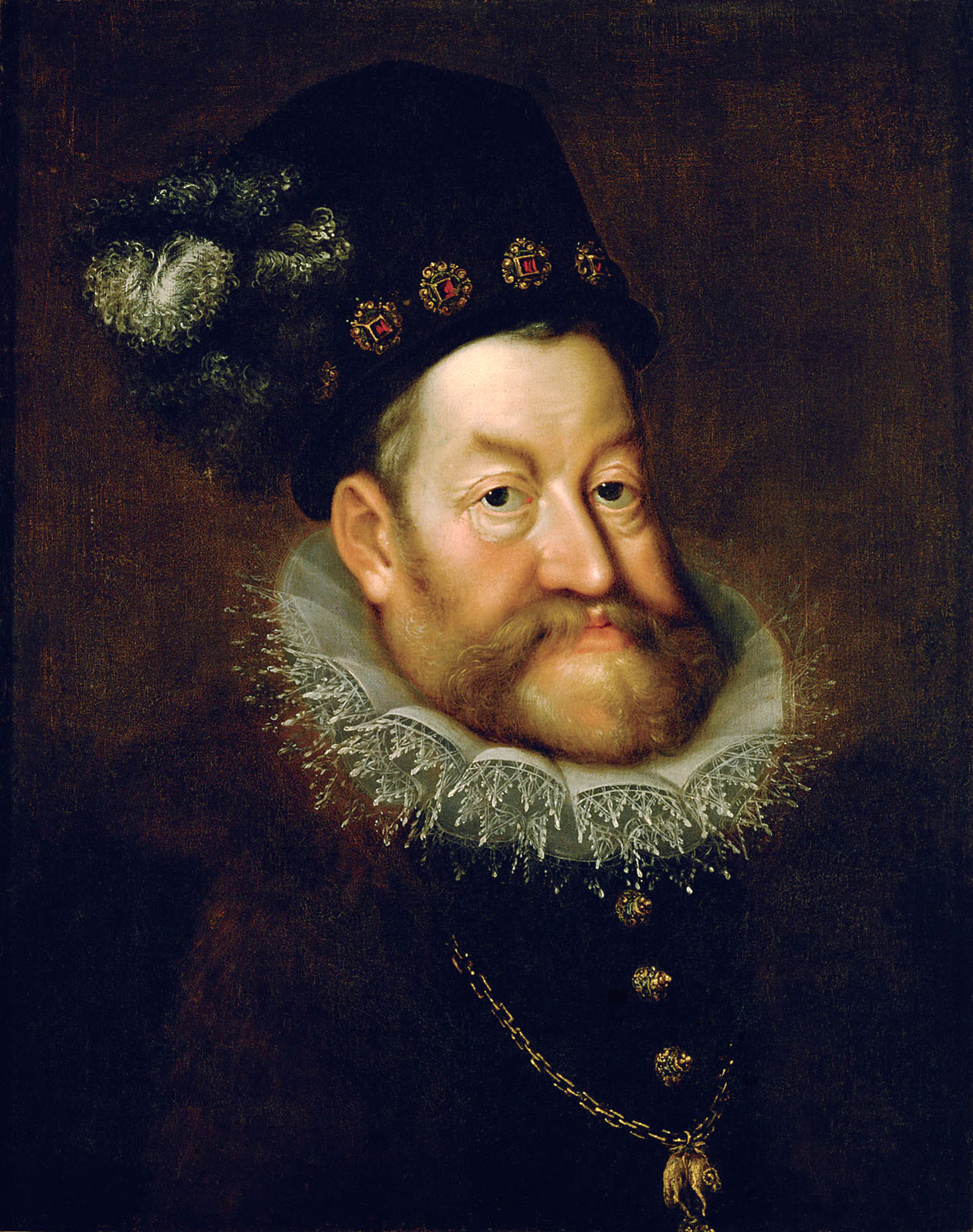  Portrait of Rudolf II, Holy Roman Emperor by  Hans von Aachen  