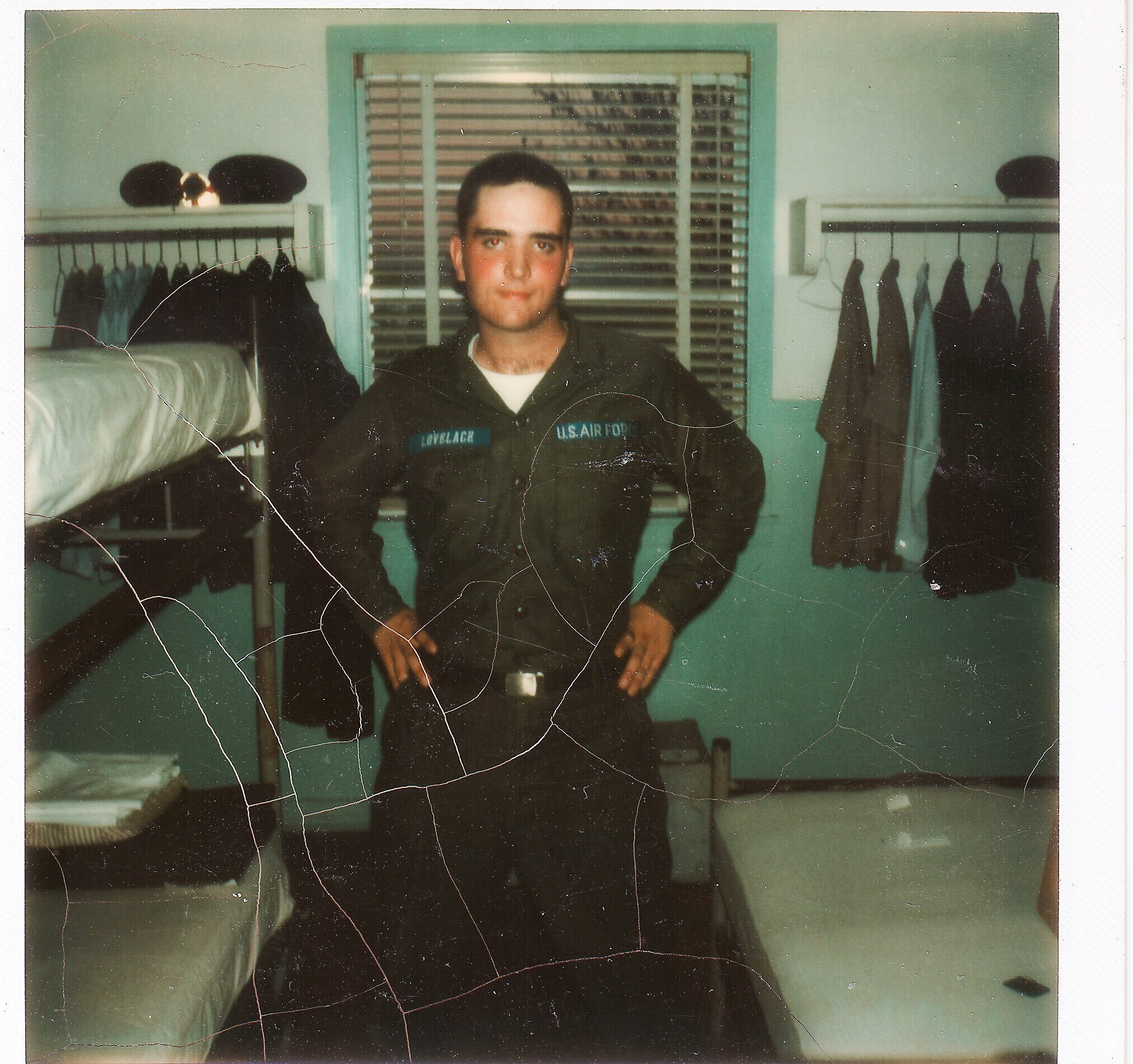  Terry awaiting assignment to Whiteman AFB in 1973. 
