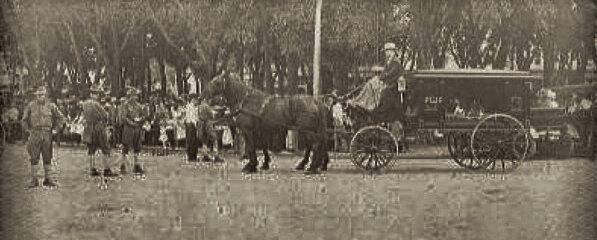  The funeral procession  