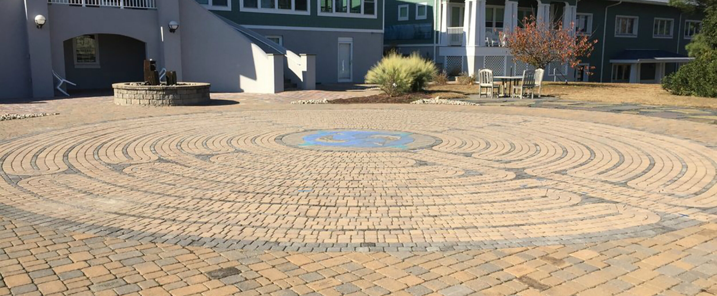  Stone labyrinth (located in front of the Spa building).   Used by permission–Edgar Cayce Foundation–Virginia Beach, VA; EdgarCayce.org.  