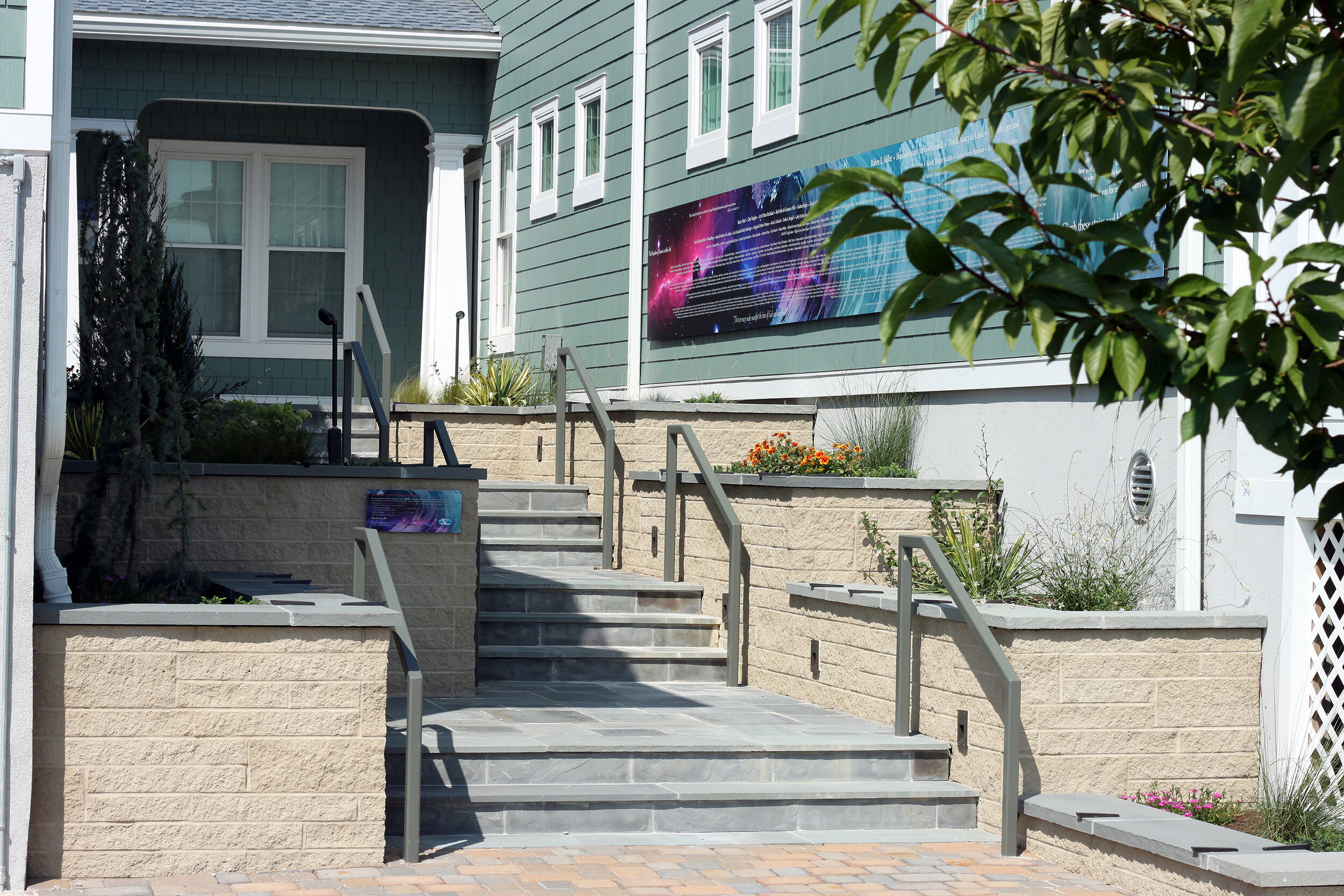  Stairway to Heaven (between Hospital Building and Education Center).   Used by permission–Edgar Cayce Foundation–Virginia Beach, VA; EdgarCayce.org.  