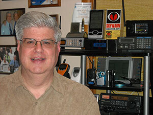  Stan Gordon in his weather and radio communications center.  Photo ©Stan Gordon 