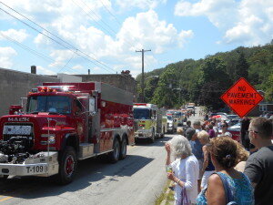  Firetruck parade at the Kecksburg UFO Festival photo ©Stan Gordon 