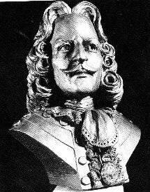  Bust of Antoine de la Mothe Cadillac 