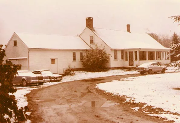  The Arnold Estate farmhouse as it may have looked in the 1970s when the Perron family lived there 