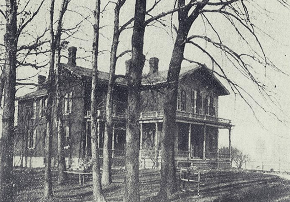  The Roff family home in Watseka, IL c. 1890s 