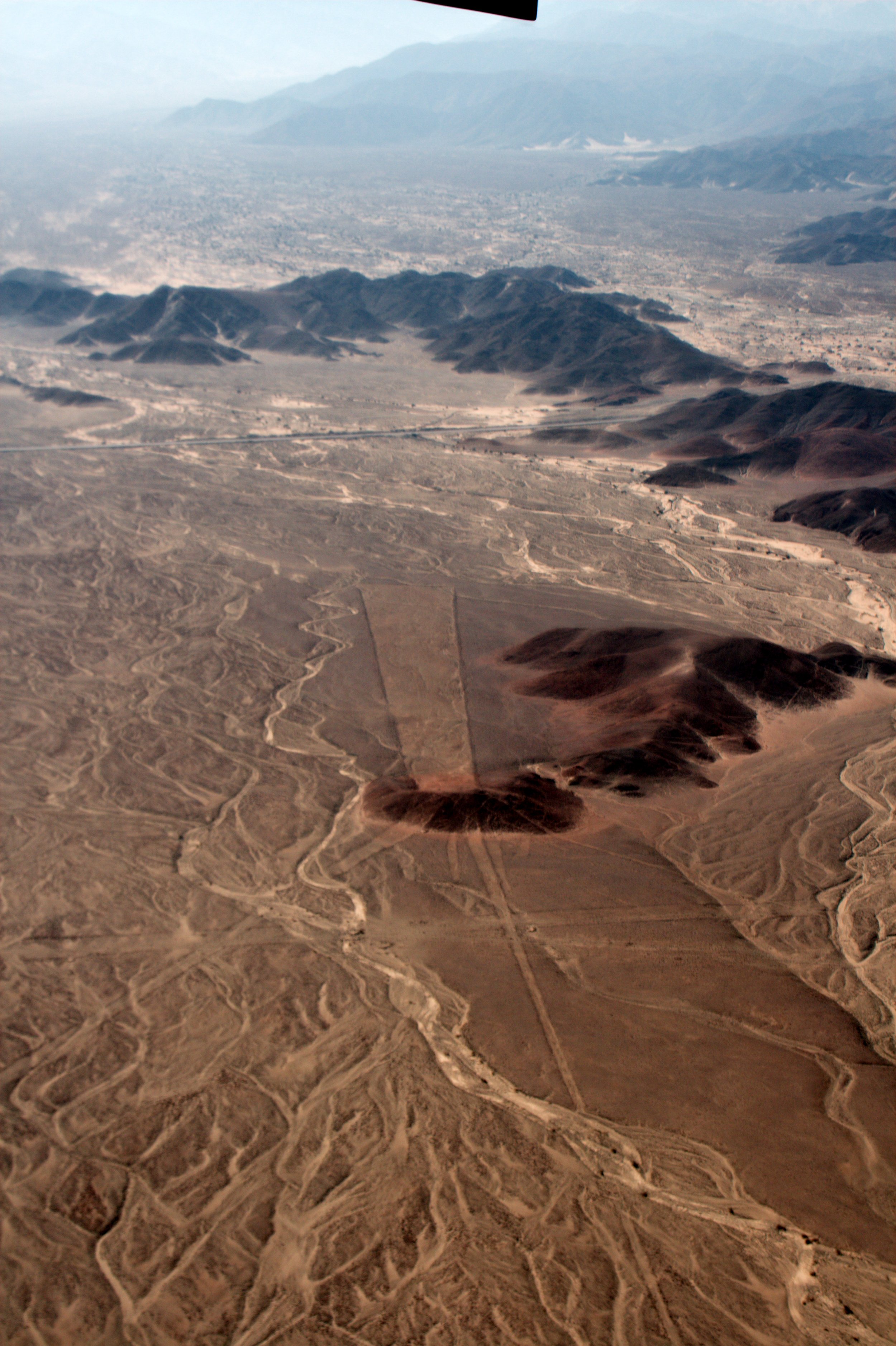  Nazca “runway” strip.  Photo by  Christian Haugen , used under  CC BY 2.0    on Flickr. 