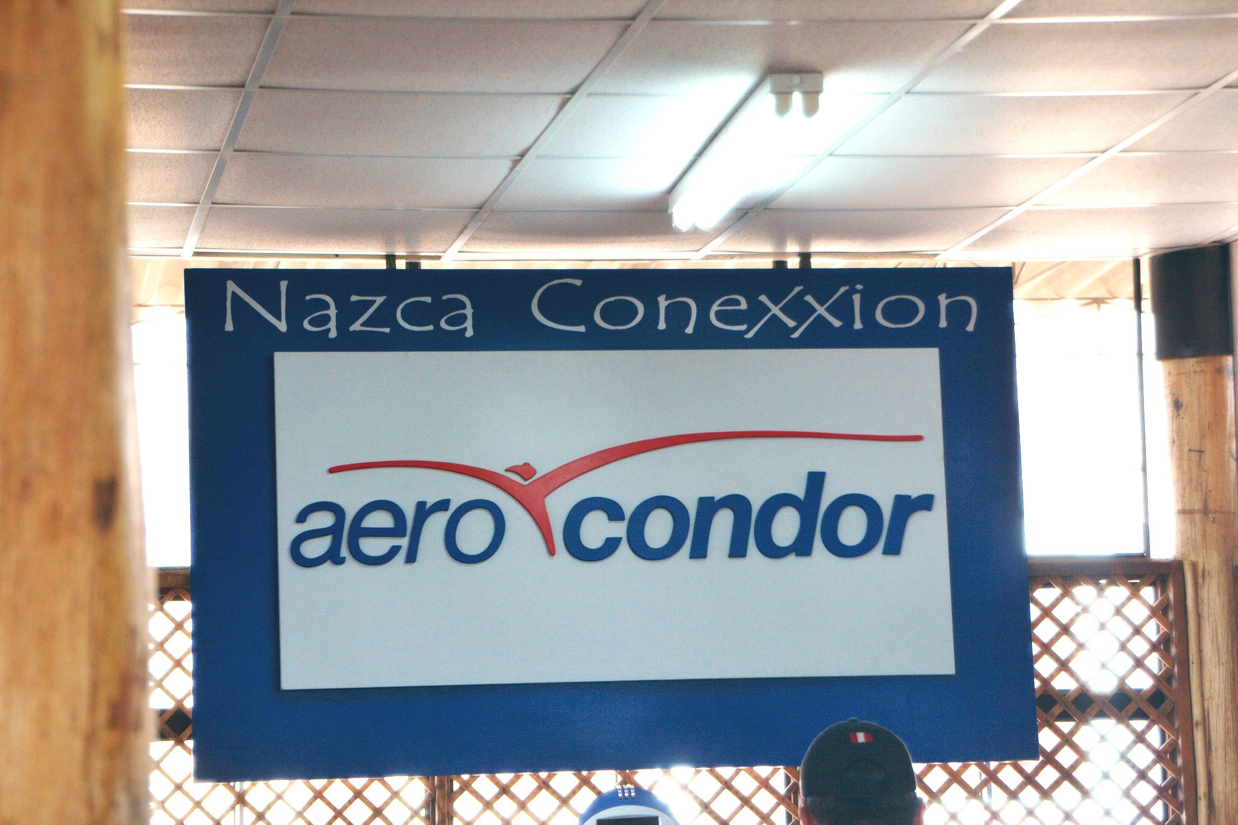  Aero Condor, the Nazca air tourism company.  Photo by  Christian Haugen , used under  CC BY 2.0    on Flickr. 