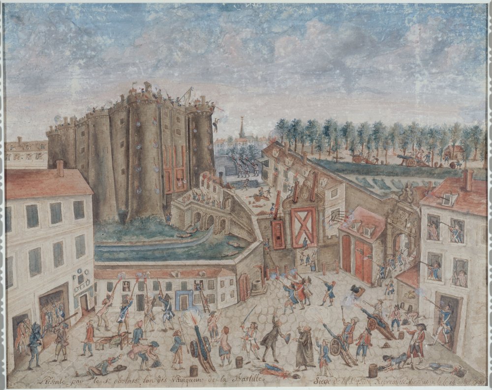 "Seige of the Bastille" Claud Cholat