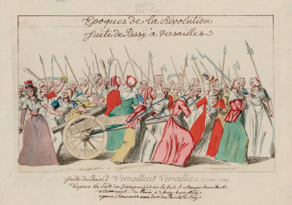 Women's March on Versailles - Oct 1789