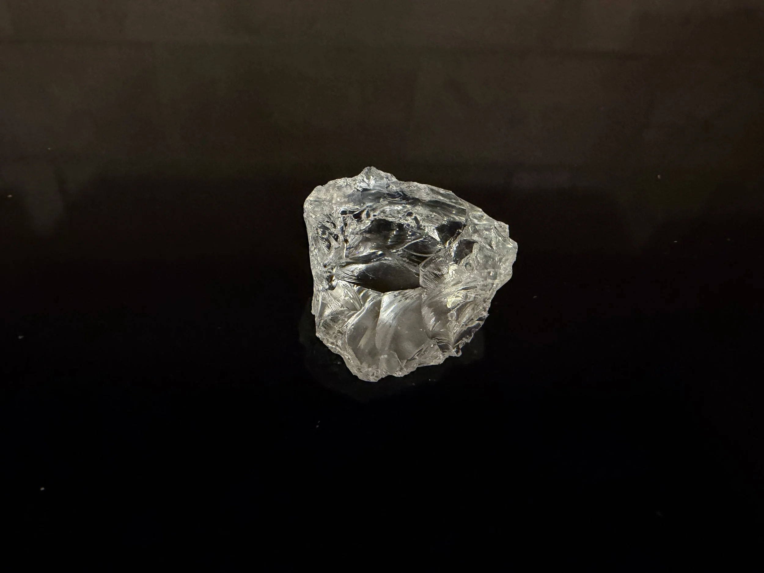  The mysterious chuck on glass Scott found in his kitchen garbage disposal, possibly apportation.   