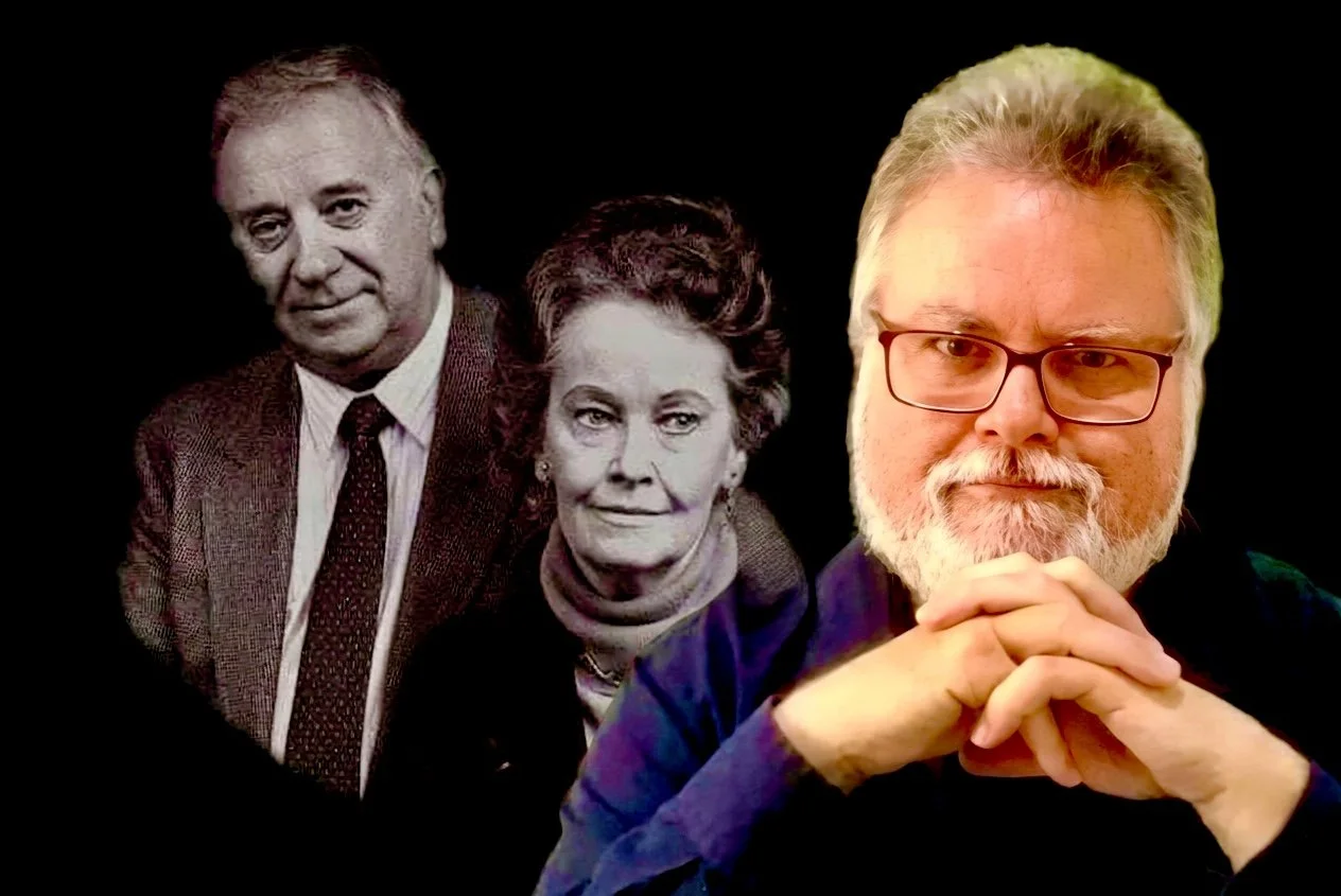  Chris McKinnell with his grandparents Ed and Lorraine Warren 