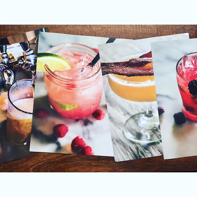 New photos are printed and will be going up on the wall shortly! What do you guys think? 📷🍹#foodphotography #prints #wallphotos #hmcraftkitchen #asseenincolumbus #drinkupcolumbus #cocktail