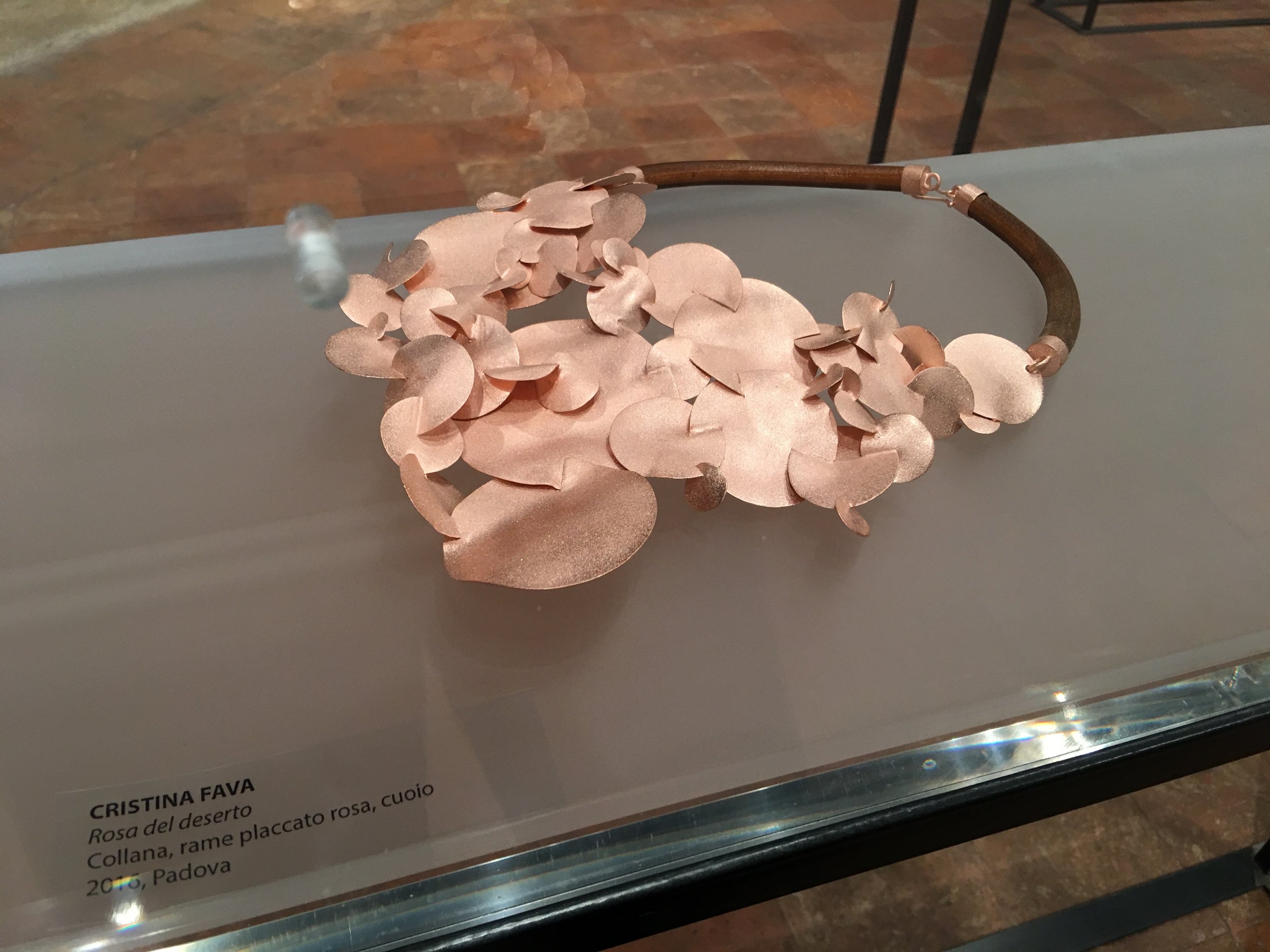 "ROSA DEL DESERTO", Collana, 2016 (Vedi pagina LIMITED EDITION)
