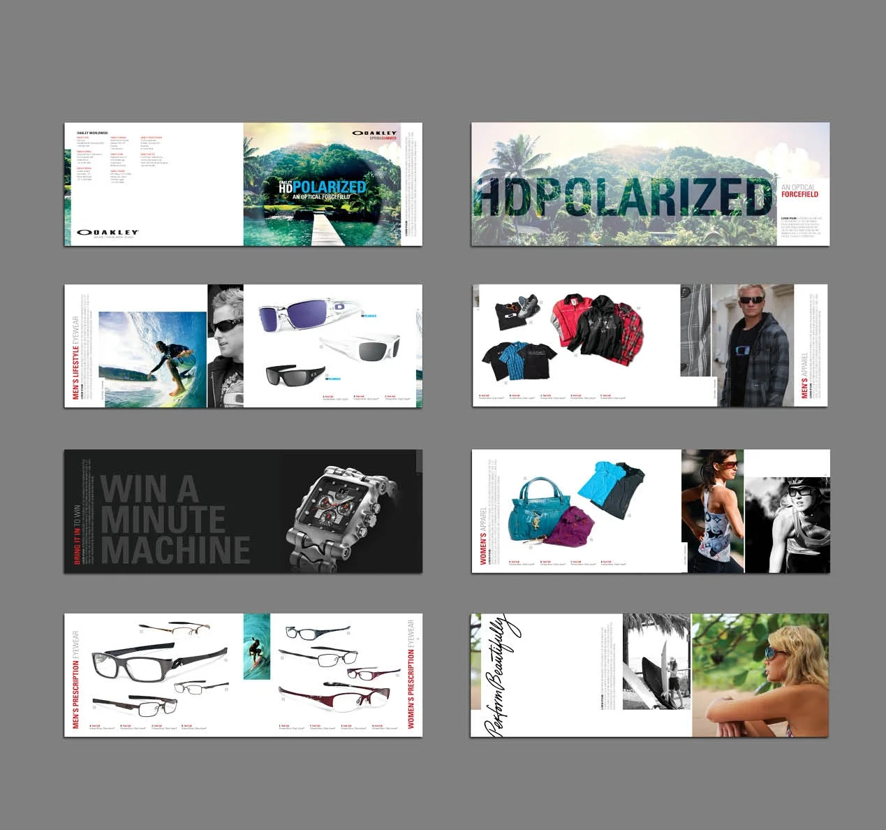 Oakley HD Polarized Direct Mail Brochure