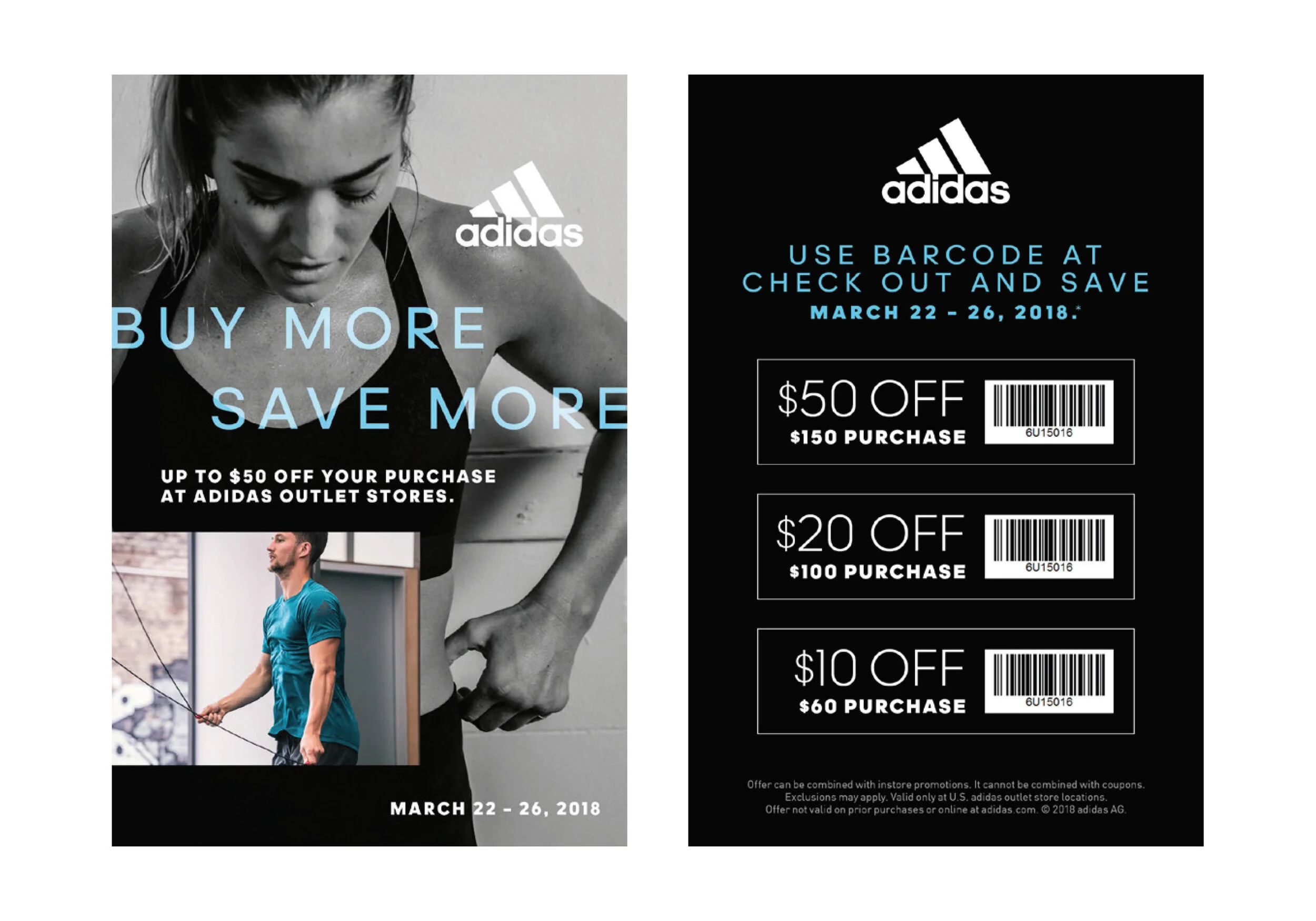 adidas Outlet Bounceback Card