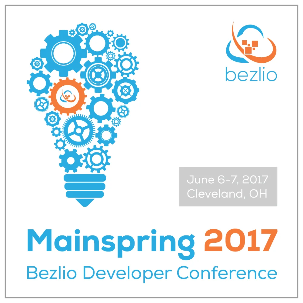 Bezlio Mainspring Developer Conference - Cleveland, OH - June 6-7, 2017