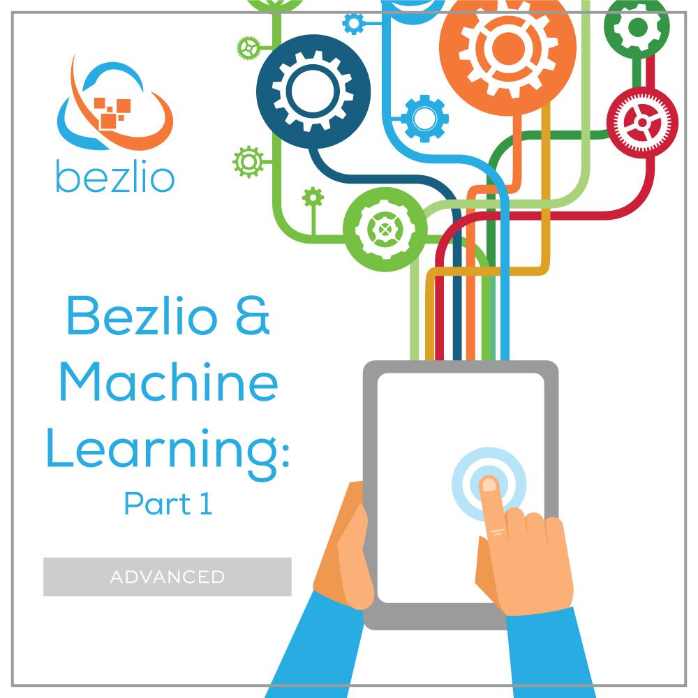 Image of someone pressing a mobile tablet and accessing data from multiple sources. This is the title image of a blog post that describe's Bezlio's ability to give predictive analytics to manufacturing organizations.