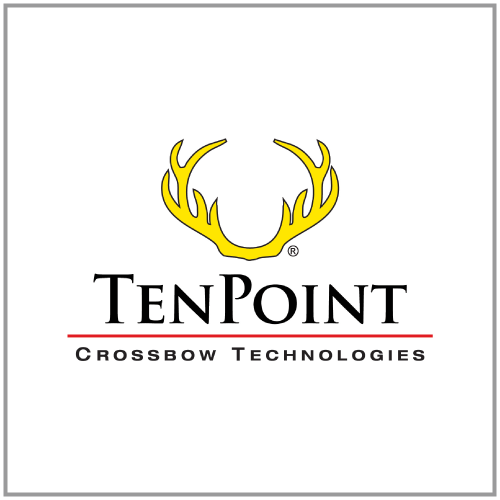 Logo for Ten Point Crossbows, who provided a testimonial for Bezlio. 
