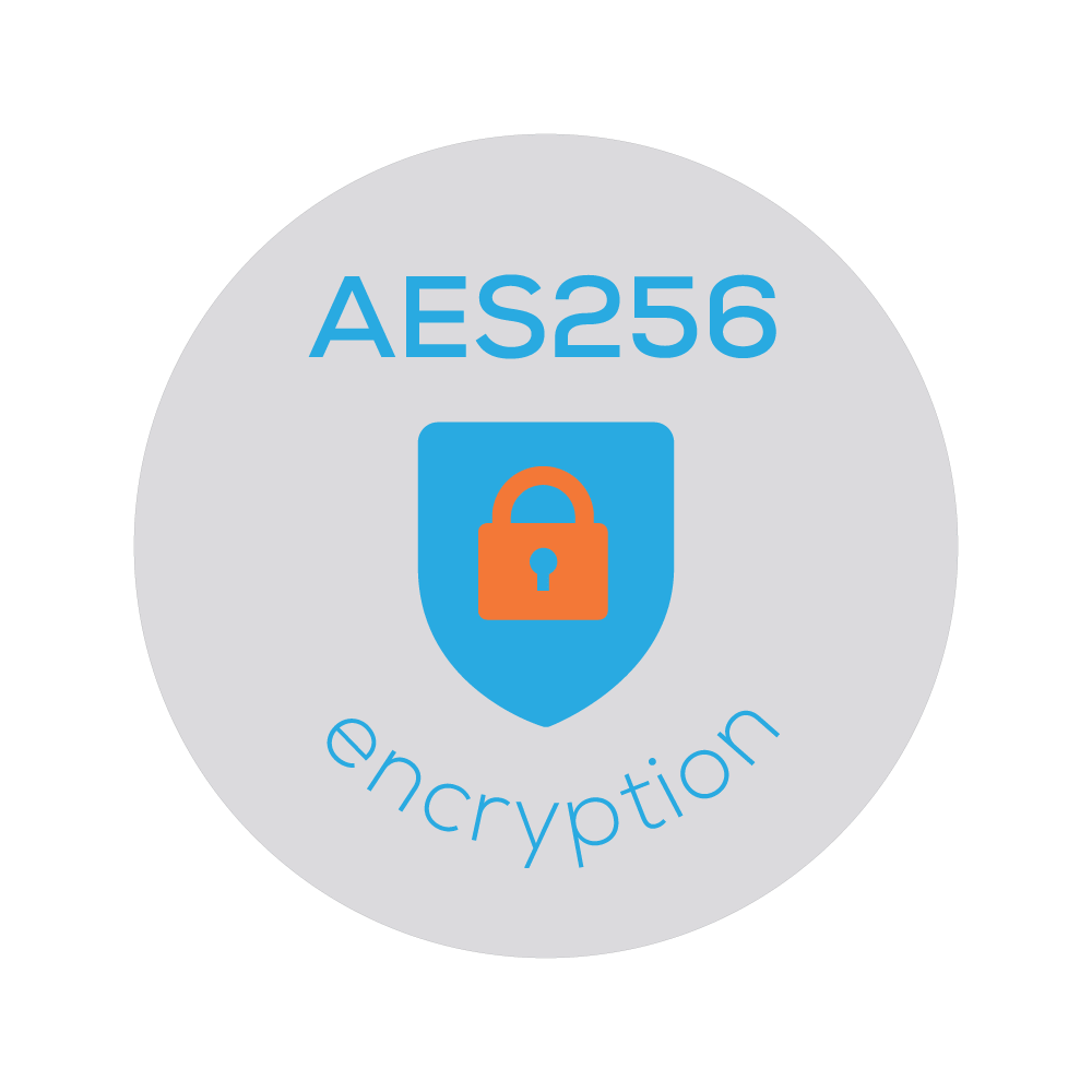 AES-256 Level Encryption