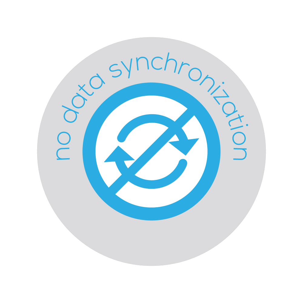 No Cloud Synchronization