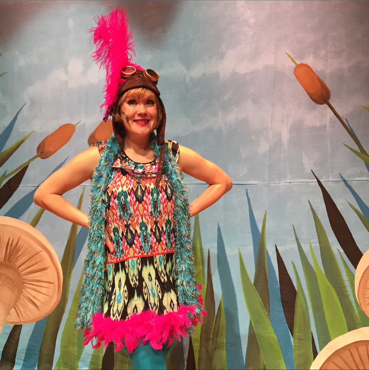 Lena as Bird in Frog and Toad