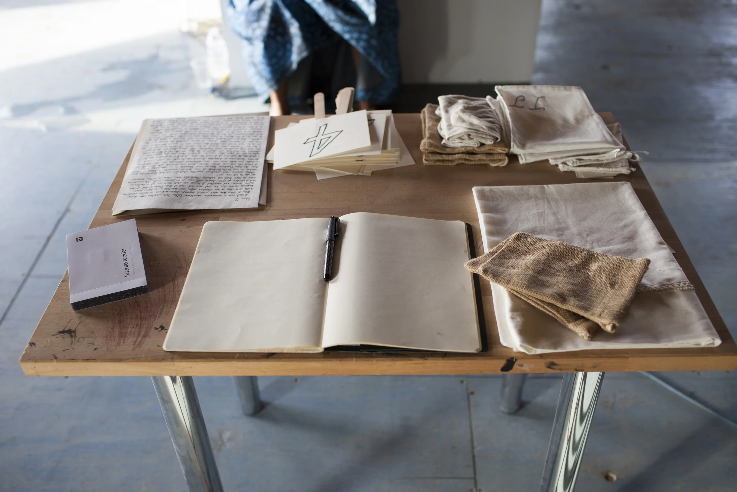 8 Auction (items on table).JPG