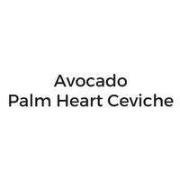 Avocado Plam Heart Ceviche