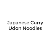 Japanese Curry Udon Noodles