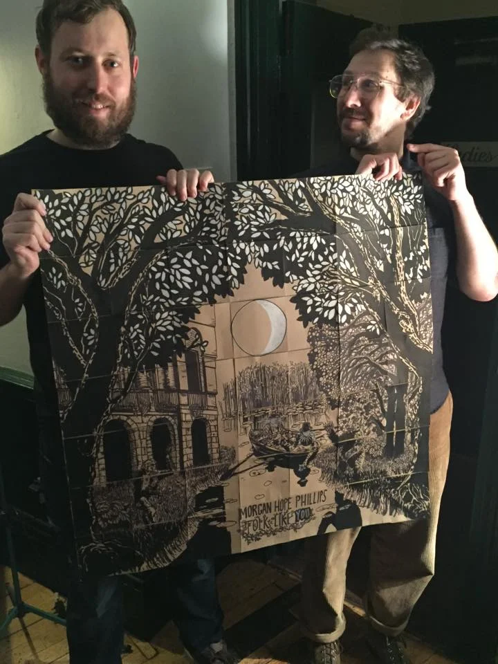 With Tom Williams
