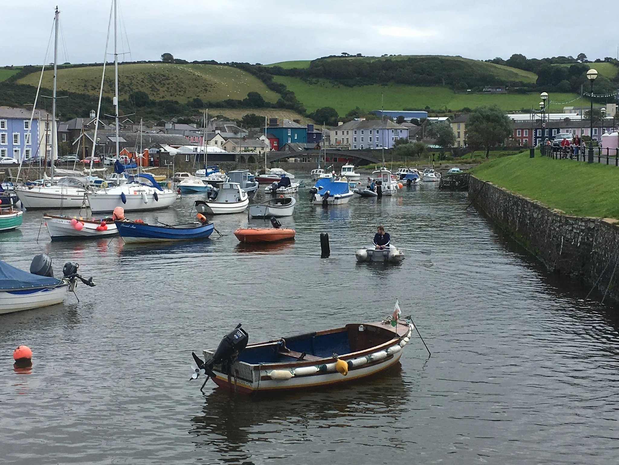 Aberaeron harbour, Wales