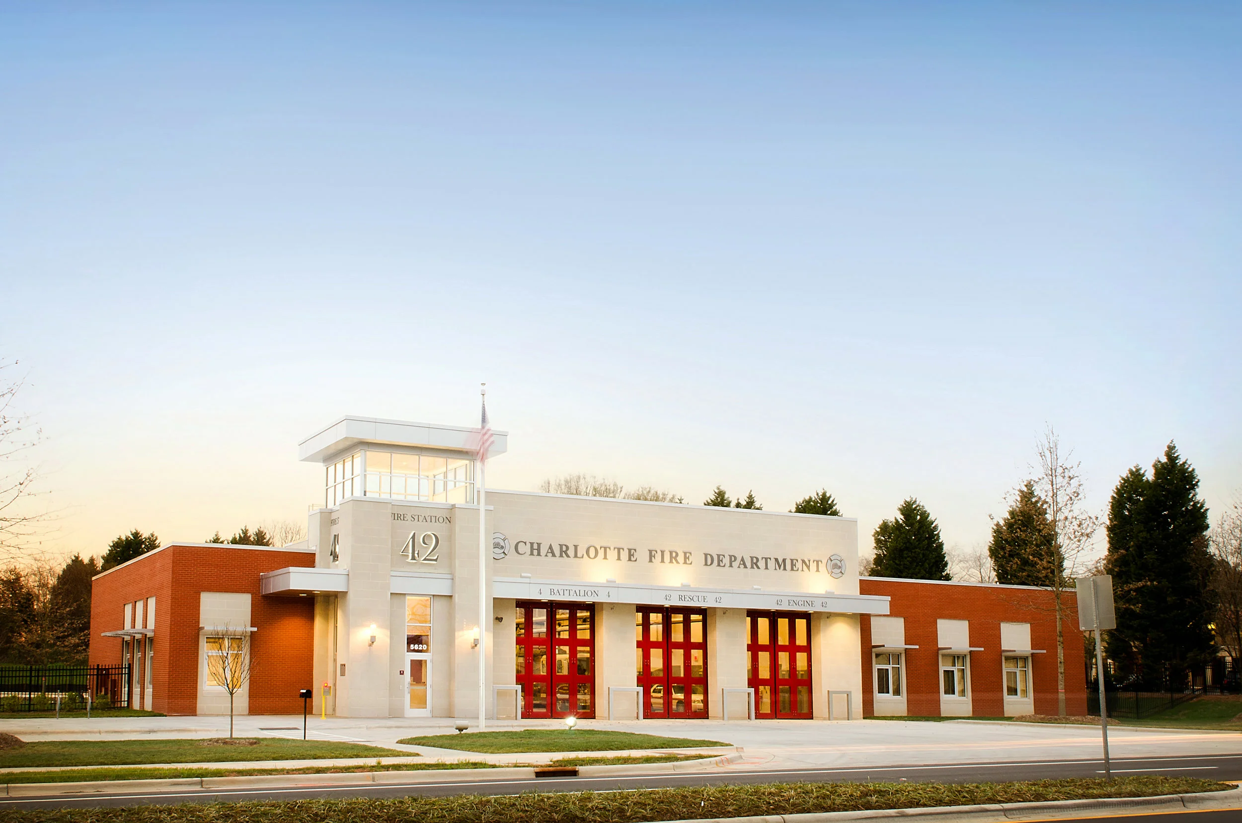 Public Safety - Fire - Charlotte Fire Station No 42 — adw architects