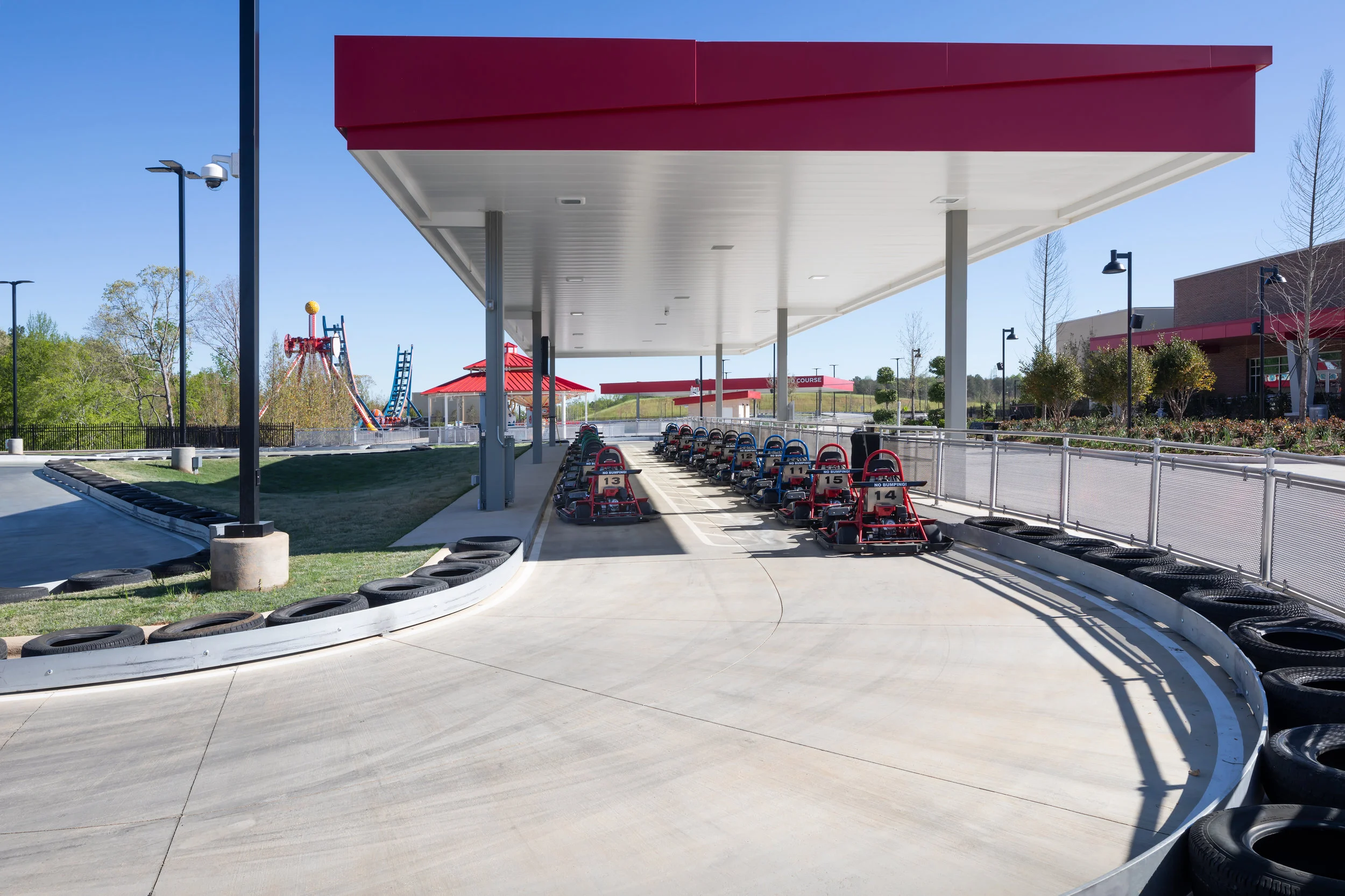 Entertainment Frankie's Fun ParkCharlotte, NC — adw architects